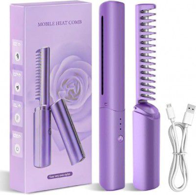 Delicate 5 in 1 Hot Air Styler Hair Dryer Comb, Negative Ion Comb for Straightening (Hair Curler)