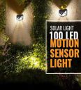  Delightful Decor 5.5V Panel 800mAh Battery 120  Wide Angle Wireless Motion Sensor LED Solar Garden Light (Black)...