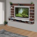 DELITE KOM Flex Engineered Wood TV Entertainment Unit (Finish Color - Acacia Dark_White, DIY(Do-It-Yourself) (30x156x110.5)...