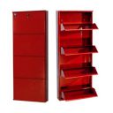 DELITE KOM Metal Shoe Rack for Home | 20 Inches Wide 4 Shelf ...