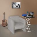 DELITE KOM Sky Engineered Wood Study Table Finish Color - Flowery Wenge_Ivory, DIY(Do-It-Yourself)...
