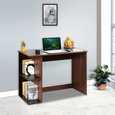 DELITE KOM Valor Study Table Engineered Wood Study Table (50.4x100.4x75)