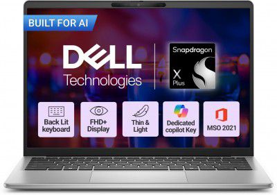 DELL 14 Snapdragon X Plus - (16 GB/512 GB SSD) OINS441100101RING10 Thin and Light Laptop 