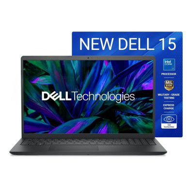 Dell 15 (Previously Inspiron) Laptop, 14th Gen Intel Core i3/Core 3 100U Processor, 8GB DDR4, 512 SSD | DC15250