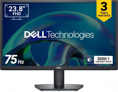 DELL (24") Full HD LED Backlit VA Panel | TUV Certified, Anti-glare, Narrow Bezel Monitor (SE2425H) 