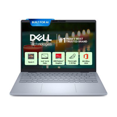 Dell DB16255, R5-340 AI Processor, 16 GBRAM, 512GB SSD Laptop