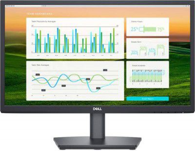 [Extra Rs 1290 Off] DELL E Series 22" Full HD VA Panel with Height Adjustable Stand Monitor (E-2222HS)  (AMD Free Sync, Response Time: 5 ms, 60 Hz Refresh Rate)