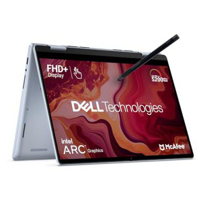 [New Launch] Dell Inspiron 14 7440 2in1 Laptop - 14" Intel Core i5-1334U, 16 GB DDR5 RAM, 512 GB SSD, Dell Active Pen, Ice Blue