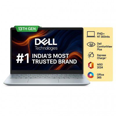 Dell Inspiron 14 Laptop, Intel Core i3 13Gen, 8GBRAM, 512GB SSD