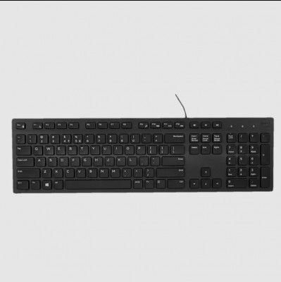 DELL KB216 Wired Keyboard with Multimedia Keys (Spill Resistant, Black)