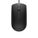 Dell MS116 Wired Optical Mouse, 1000DPI, LED Tracking, Scrolling Wheel, Plug and Play...
