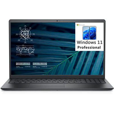 Dell Vostro 3510 15.6" Business Laptop Computer, Intel Quad-Core i5-1135G7 up to 4.2GHz (Beat i7-1065G7), 8GB DDR4 RAM, 512GB PCIe SSD, 802.11AC WiFi, Bluetooth, Carbon Black, Windows 11 Pro