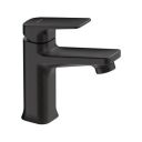 Delta Faucet Single Handle Lavatory Faucet Without Pop-Up Drain I Bathroom Tap for Home I Basin Mixer I Matte Black I 44425-BLLPU...