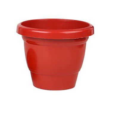 Deluxe Gamla Planter Pots 10 Inch Multicolor Pots for Terrace and Home Garden | Plastic Pots for Lawn and Garden |Planters for Outdoor and Indoor Garden | Pots for Garden Plants