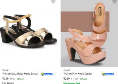 Denill Womens Heels Starts ₹299