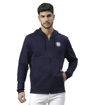 Dennis Lingo Men’s Cotton Poly Colorblocked Long-Sleeve, Regular Fit, Round Neck Sweatshirt - Lightweight, Casual Winterwear for Men