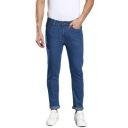 Dennis Lingo Mens Light Slim Fit Mid Rise Denim Jeans...