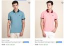 Dennis Lingo Men's Polo T-Shirts @ ₹199...