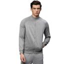 Dennis Lingo Men's Poly Cotton Regular Fit Solid Sweatshirt - Front Open Zipper Full Sleeve Casual Winter Wear Jacket for Men...