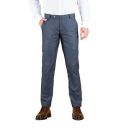 Dennis Lingo Mens Slim Fit Checked Formal Trousers...