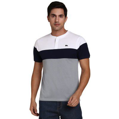 Dennis Lingo Men's Slim Fit Mustard T-Shirt