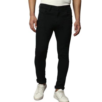 Dennis Lingo Men's Slim Fit Stretchable Denim Solid Jeans