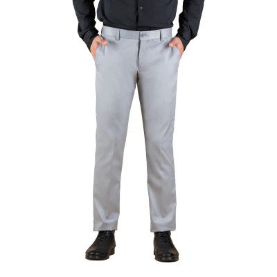 Dennis Lingo Men's Solid Formal Trousers