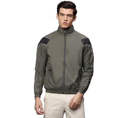 Dennis Lingo Polyester Regular Fit Full Sleeves Men's Solid Puffer Jacket with 2 Pockets - Lightweight Casual Winterwear for Men