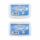 Dental Floss Toothpicks 3-in-1 Teeth Cleaning Floss Picks for Fresh Breath & Healthy Gums, Strong Plastic Flosser Pack of 2...