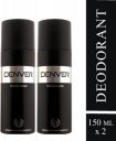 DENVER Black Code Body Deodorant Spray - For Men (300 ml, Pack of 2)...