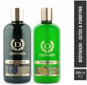DENVER Bodywash with Tree Tea Oil 325 ml and Activated Charcoal 325 ml Combo (2 x 325 ml)...