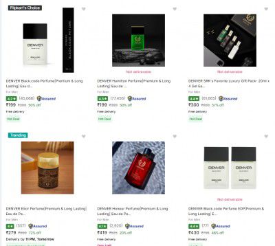 UPTO 90% OFF On Denver Perfume| Starts at ₹99