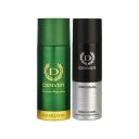 DENVER Hamilton & Black Code Deodorant For Men 150ML Each - Combo of 2