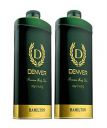 DENVER Hamilton Premium Body Talc - 300GM Each (Pack of 2) | Scented Talcum Powder for Men...