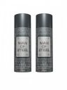 Denver Man of Steel Set of 2 Drill Deodorant Body Spray - 200 ml Each...