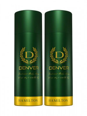 Denver Men Set of 2 Hamilton Deodorant Body Sprays