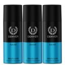 DENVER Saxe Deodorant 150ML(Pack of 3)...