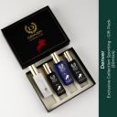 DENVER Sporting Club EDP- SRKs Favorite Luxury Gift Pack- 20ml x 4 Set Eau de Parfum - 80 ml (For Men)...