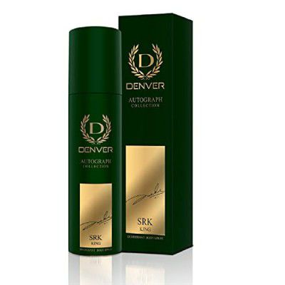 DENVER SRK King Deodorant Autograph Collection - (140ML) | Long Lasting Luxury Deo Spray - For Men