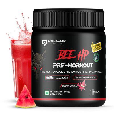 DENZOUR NUTRITION Bee-Hp Pre Workout | 100g | 10 Servings