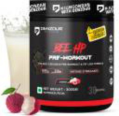 DENZOUR NUTRITION Bee-Hp Pre-Workout, Most Explosive Muscle Pump With Fat Loss Formula Pre Workout  (300 g, Lychee)