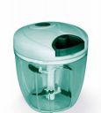 DeoDap Manual Stainless Steel Compact Extra Sharp Hand Held Vegetable Chopper/Slicer with 5 Blades (750 ml)...