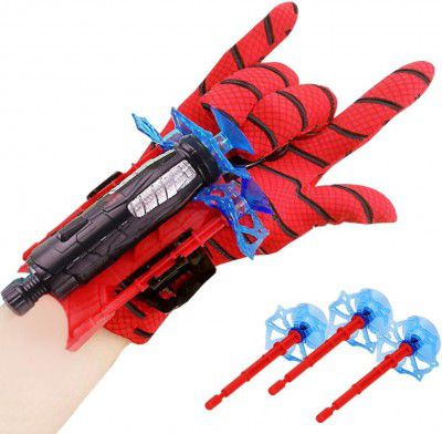 deoxy Pack of 1 Spider Web Shooters Toy for Kids Fans, Hero Launcher Wrist Toy Set, Cosplay Launcher Bracers Accessories