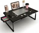 Derbus Wood Multipurpose Foldable Laptop Table with Cup Holder (TUL-FLOWER-KUM)...