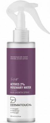Dermatouch Actives 2% Rosemary Spray for Hair Growth | (200 ml)