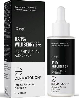 DERMATOUCH 1% Hyaluronic Acid & 2% Wildberry Insta-Hydrating Face Serum - 30ML