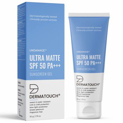 DERMATOUCH Undamage Ultra Matte Sunscreen Gel SPF 50 PA+++ 50G