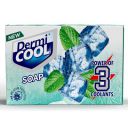Dermicool Soap With The Power Of 3 Coolants - Camphor, Menthol, Thyme Oil | 125 GM Each | Pack of 5...