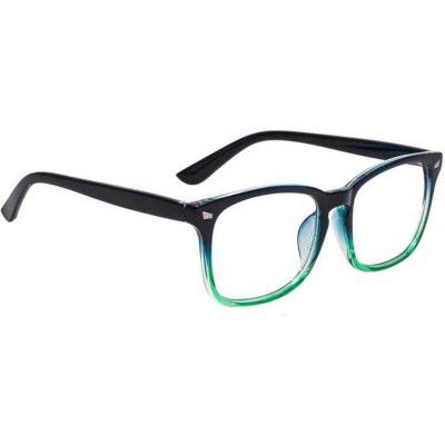 Dervin Blue Light Blocking Glasses Gaming Filter Transparent Square Eyeglasses for Eye Protection Men Women, Computer/Tablet/Laptop/Mobile/TV, Anti-blue & Anti eyestrain