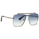 Dervin UV Protected Driving Pilot Gradient Square Metal Body Sunglasses for Men and Women...